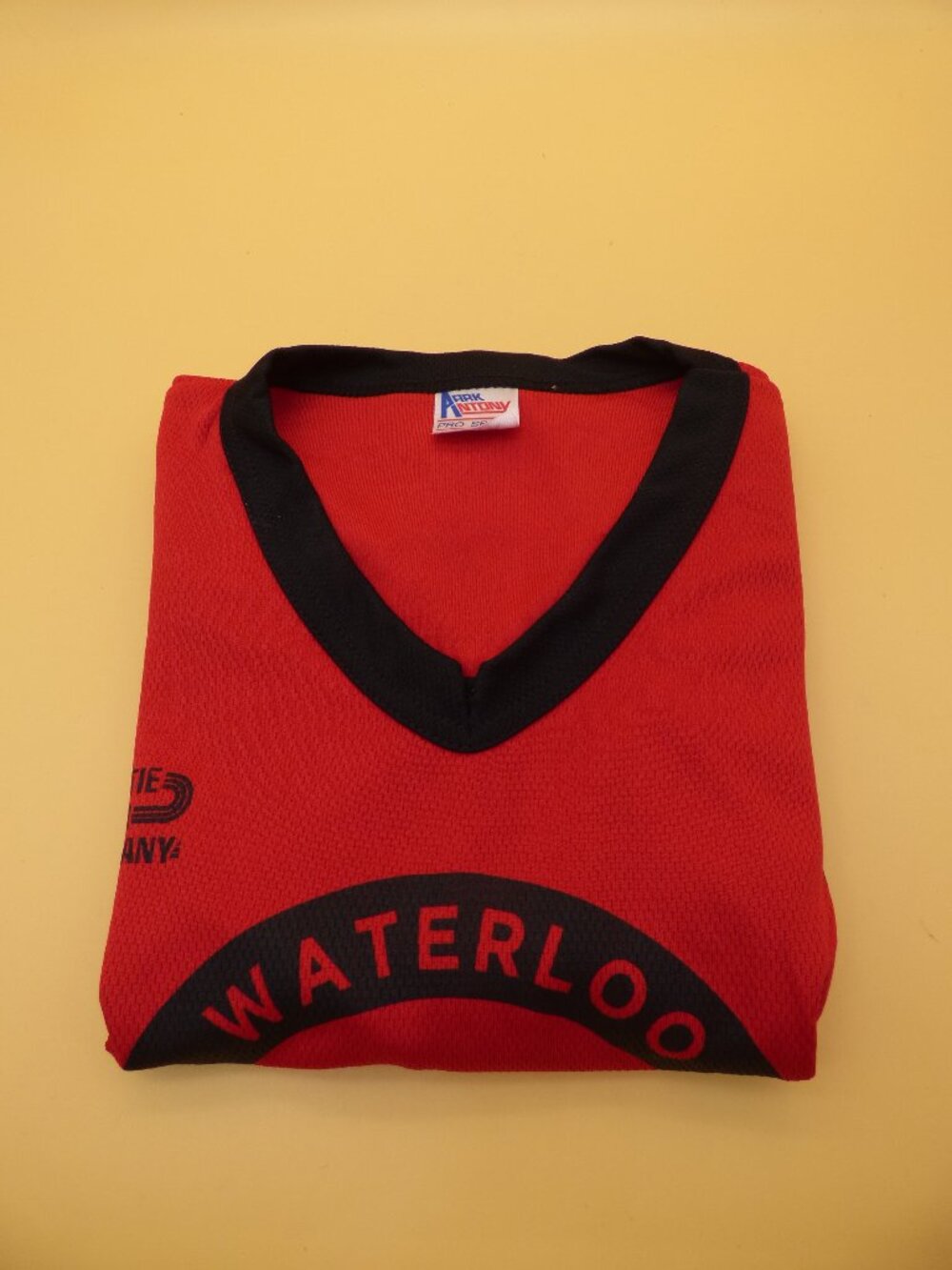 Vintage Ark Antony Waterloo Black Hawks Youth Practice Hockey Jersey OSFM